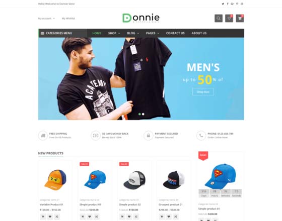 Donnie - Multipurpose WooCommerce Theme