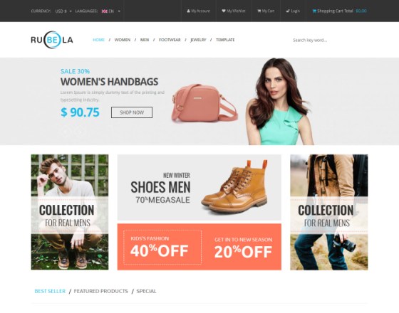 Vina Rubela - Multipurpose VirtueMart Joomla Template