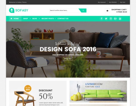 Vina Sofasy - Responsive VirtueMart Joomla Template